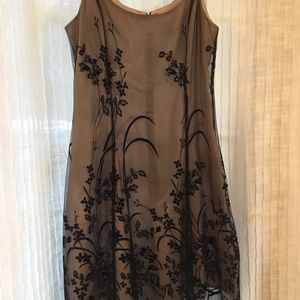 Embroidered special occasion dress